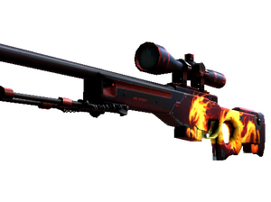 AWP | Wildfire (Well-Worn)