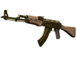 Сувенирный AK-47 | Золотая арабеска (После полевых испытаний)