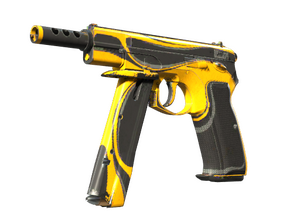 StatTrak™ CZ75-Auto | Yellow Jacket (Field-Tested)
